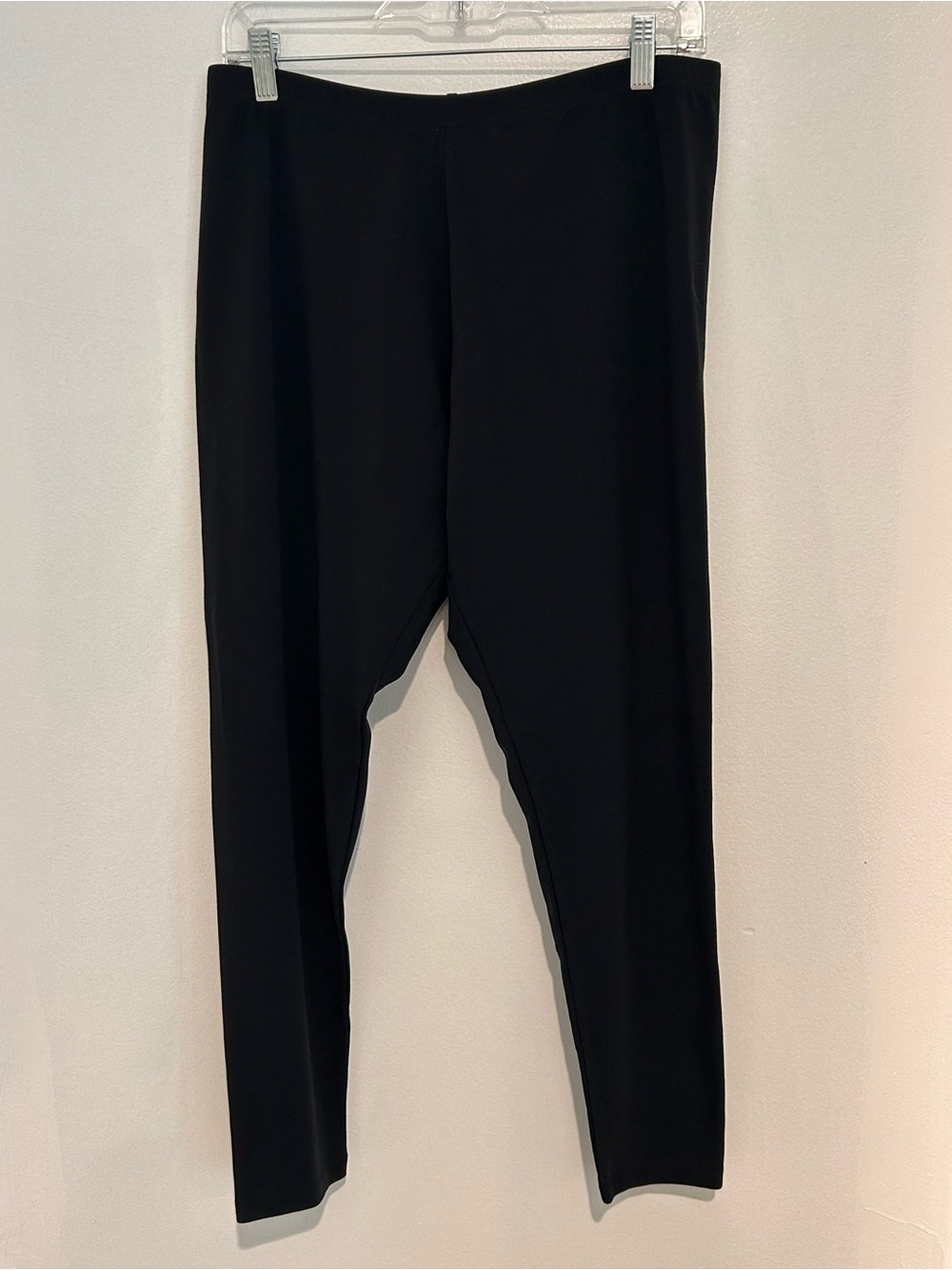 J. Jill Black Pull-On Ankle Leggings